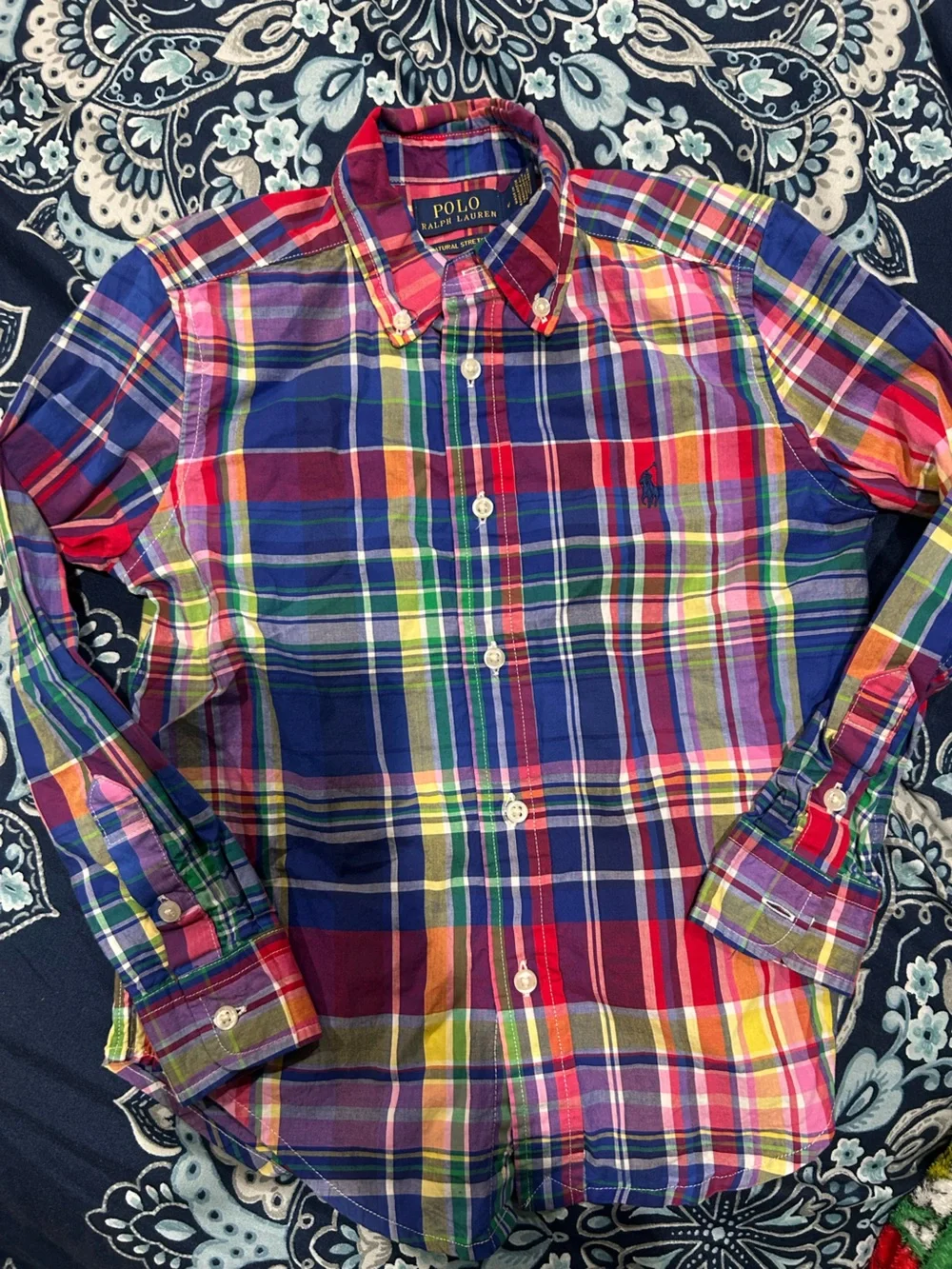 Ralph Lauren Multicolor Plaid Button-Down Shirt